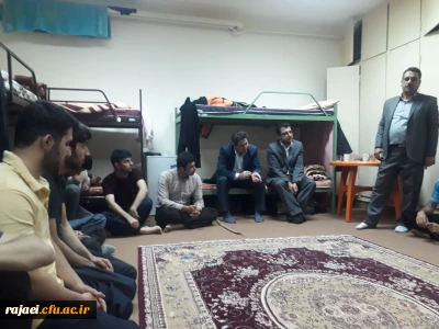 حضور سرزده آقای دکتر علی محمودلو مدیر امور پردیس های استان در واحد امام خمینی (ره) سلماس