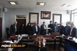 تجلیل از دانشجو معلم پردیس شهید رجایی آذربایجان غربی توسط آقای دکتر خنیفر ریاست محترم دانشگاه فرهنگیان