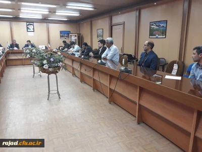 شورای اداری پردیس شهید رجایی آذربایجان غربی برگزار شد