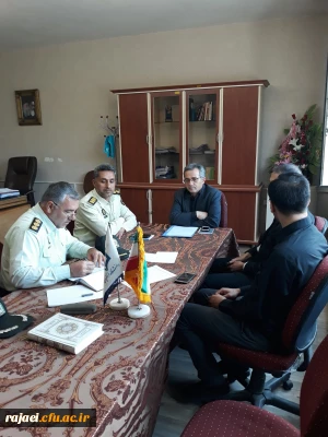 پیرو دیدار دکتر محمودلو رئیس دانشگاه فرهنگیان استان و سردار خرم نیا فرماندهی نیروی انتظامی استان آذربایجان غربی

اولین نشست تیم های کارشناسی در پردیس شهید رجایی ارومیه برگزار شد