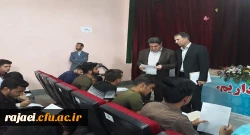 دکتر علی محمودلو سرپرست امور پردیس های استان از حوزه امتحانی پردیس شهید رجایی آذربایجان غربی بازدید نمودند 3