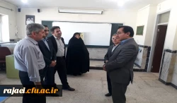 بازدید مدیر امور پردیس های استان آذربایجان غربی و معاونین پشتیبانی و برنامه ریزی آموزش و پرورش استان از روند مصاحبه تخصصی معرفی شدگان شرایط خاص