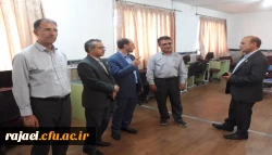 جناب آقای مهندس رضایی سرپرست مرکز هوشمند سازی دانشگاه فرهنگیان کشور و هیات همراه از پردیس ها و مراکز استان بازدید کردند