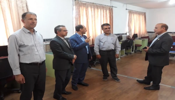 جناب آقای مهندس رضایی سرپرست مرکز هوشمند سازی دانشگاه فرهنگیان کشور و هیات همراه از پردیس ها و مراکز استان بازدید کردند