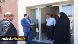 جناب آقای مهندس رضایی سرپرست مرکز هوشمند سازی دانشگاه فرهنگیان کشور و هیات همراه از پردیس ها و مراکز استان بازدید کردند 10