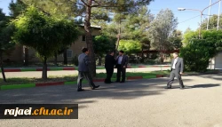 به منظور آشنایی با مشکلات و تنگناهای استانها برای بازگشایی مطلوب در مهر ماه 98

دکتر روشندل معاون آموزشی و تحصیلات تکمیلی دانشگاه فرهنگیان از فضاهای آموزشی، فرهنگی، ورزشی و سراهای دانشجویی مرکز امام خمینی (ره) سلماس بازدید نمودند 3