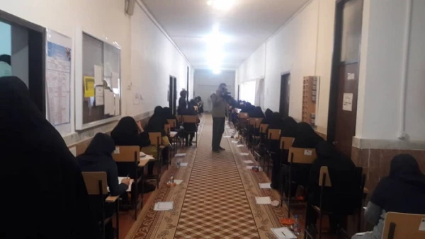 آزمون مهارت آموزان ماده 28(اصلح ) روز جمعه مورخه 1/6/98 در دانشگاه فرهنگیان استان آذربایجان غربی در دو حوزه پردیس شهیدرجایی و علامه طباطبایی با حضور بیش از 800نفر برگزار گردید 4