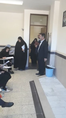 آزمون مهارت آموزان ماده 28(اصلح ) روز جمعه مورخه 980601 در دانشگاه فرهنگیان استان آذربایجان غربی در دو حوزه پردیس شهیدرجایی و علامه طباطبایی با حضور بیش از 800نفر برگزار گردید 3