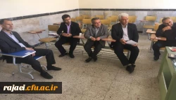 بازدید رئیس اداره ارزیابی عملکرد و پاسخگویی به شکایات اداره کل آموزش و پرورش استان آذربایجان غربی از جریان مصاحبه معرفی شدگان آزمون سراسری  2