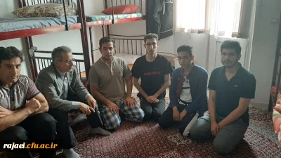 دیدار معاون توسعه منابع از سرای دانشجویی استیجاری پردیس شهید رجایی آذربایجان غربی