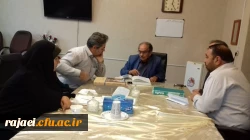 دکتر علی محمودلو سرپرست دانشگاه فرهنگیان استان آذربایجان غربی با دکتر عقلمند پژوهشگر و محقق تاریخ معاصر آذربایجان دیدار و گفتگو کرد 3