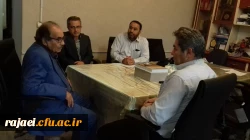 دکتر علی محمودلو سرپرست دانشگاه فرهنگیان استان آذربایجان غربی با دکتر عقلمند پژوهشگر و محقق تاریخ معاصر آذربایجان دیدار و گفتگو کرد 