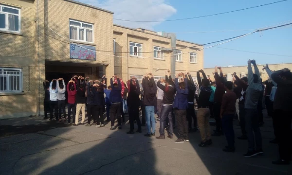 دانشجویان پردیس شهید رجایی در ورزش صبحگاهی شرکت نمودند 