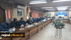 شورای اساتید دانشگاه فرهنگیان استان آذربایجان غربی برگزار شد 2