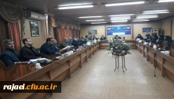 شورای اساتید دانشگاه فرهنگیان استان آذربایجان غربی برگزار شد 4