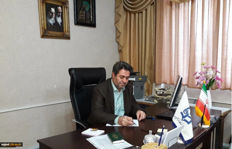 پیام آقای دکتر محمودلو سرپرست دانشگاه فرهنگیان استان آذربایجان غربی به مناسبت فرا رسیدن 13 آبان روز مبارزه با استکبار جهانی  2