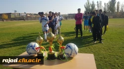 برگزاری نیمه نهایی و فینال مسابقات فوتبال گرامیداشت هفته تربیت بدنی 2