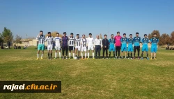 برگزاری نیمه نهایی و فینال مسابقات فوتبال گرامیداشت هفته تربیت بدنی 