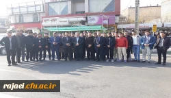 حماسه حضور مسئولین، اساتید، کارکنان و دانشجویان دانشگاه فرهنگیان استان آذربایجان غربی در راهپیمایی امنیت و اقتدار 