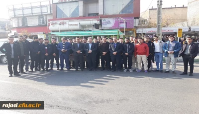 حماسه حضور مسئولین، اساتید، کارکنان و دانشجویان دانشگاه فرهنگیان استان آذربایجان غربی در راهپیمایی امنیت و اقتدار