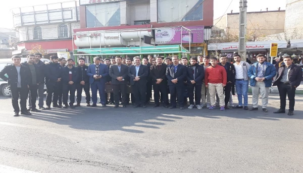 حماسه حضور مسئولین، اساتید، کارکنان و دانشجویان دانشگاه فرهنگیان استان آذربایجان غربی در راهپیمایی امنیت و اقتدار 