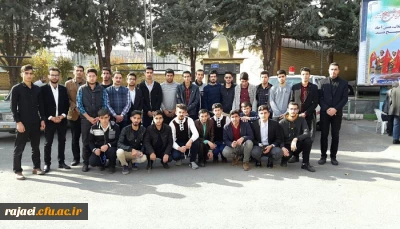حضور هفتگی دانشجویان پردیس شهید رجایی در نمازجمعه ارومیه