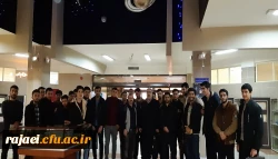 دانشجویان پردیس شهید رجایی آذربایجان غربی از کتابخانه مرکزی شهر ارومیه بازدید کردند 