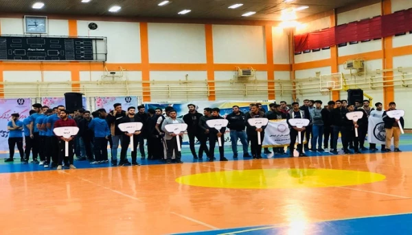 با حضور دانشجویان دانشگاه فرهنگیان استان آذربایجان غربی افتتاحیه دومین دوره مسابقات فرهنگی ورزشی دانشجویی برگزار گردید 