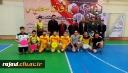 افتخار افرینی تیمهای ورزشی پردیس شهید رجایی آذربایجان غربی در دومین دوره جشنواره مسابقات فرهنگی ورزشی بسیج استان 