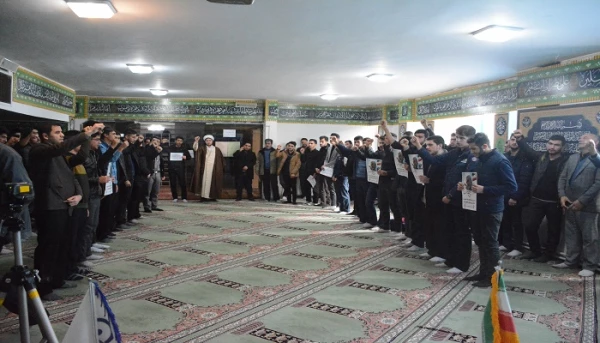 مراسم بزرگداشت شهادت سردار سپهبد حاج قاسم سلیمانی در پردیس شهید رجایی آذربایجان غربی برگزار شد 