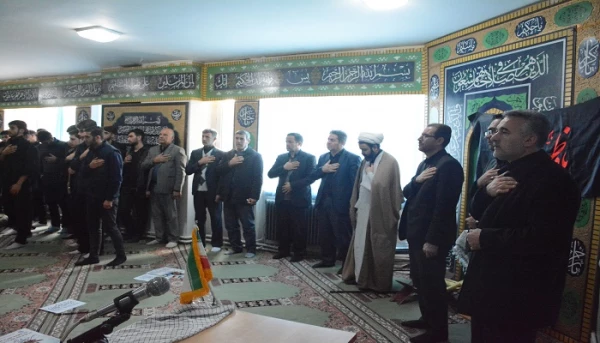 مراسم بزرگداشت شهادت سردار سپهبد حاج قاسم سلیمانی در پردیس شهید رجایی آذربایجان غربی برگزار شد 