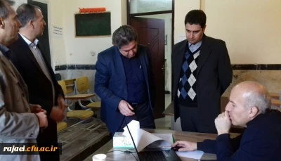 آقای دکتر طاهر روشندل معاون آموزش و تحصیلات تکمیلی دانشگاه فرهنگیان کشور از روند اجرایی مصاحبه مهارت آموزان ماده 28 بازدید نمودند