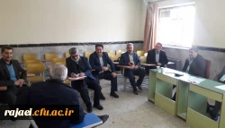 آقای دکتر عسکری مشاور ریاست محترم دانشگاه و آقای دکتر احمدی معاون اداره کل نظارت وارزیابی دانشگاه فرهنگیان کشور با حضور در پردیس های شهید رجایی و علامه طباطبایی خواهران از مراکز مصاحبه مهارت آموزان ماده 28 بازدید بعمل آوردند 2