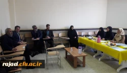 آقای دکتر عسکری مشاور ریاست محترم دانشگاه و آقای دکتر احمدی معاون اداره کل نظارت وارزیابی دانشگاه فرهنگیان کشور با حضور در پردیس های شهید رجایی و علامه طباطبایی خواهران از مراکز مصاحبه مهارت آموزان ماده 28 بازدید بعمل آوردند 5