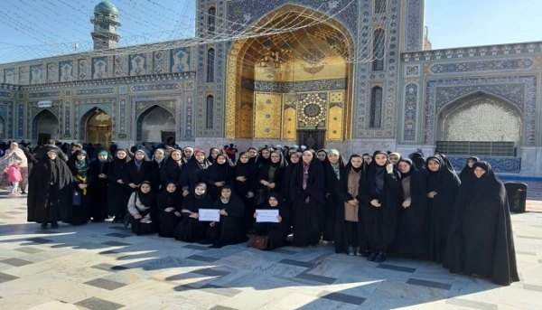برگزاری اردوی زیارتی مشهد مقدس دانشجو معلمان استان آذربایجان غربی همزمان با ایام فاطمیه 2