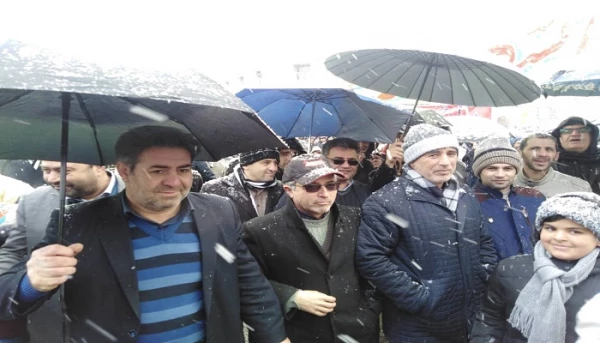 شرکت گسترده اساتید، کارکنان و دانشجویان پردیس های دانشگاه فرهنگیان استان آرذربایجان غربی در راهپیمایی عظیم یوم ا... 22 بهمن 