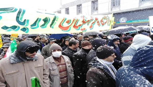 شرکت گسترده اساتید، کارکنان و دانشجویان پردیس های دانشگاه فرهنگیان استان آرذربایجان غربی در راهپیمایی عظیم یوم ا... 22 بهمن 3