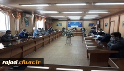 شورای اداری پردیس شهید رجایی آذربایجان غربی با تاکید بر تداوم آموزشهای الکترونیکی و آمادگی کامل در صورت بازگشایی دانشگاه برگزارشد 3