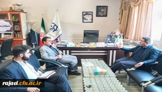 آقای حسن همتی منتخب مردم شاهین دژ و تکاب در مجلس یازدهم با حضور در دانشگاه فرهنگیان آذربایجان غربی با دکتر محمودلو مدیر امورپردیس های استان دیدار و گفتگو کرد