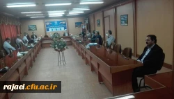 آئین همبستگی حمایت از جنبش نفس و محکومیت سیاست های نژاد پرستانه و ناعادلانه دولت آمریکا توسط اساتید بسیجی دانشگاه فرهنگیان استان آذربایجان غربی با حضور اساتید برگزار شد 