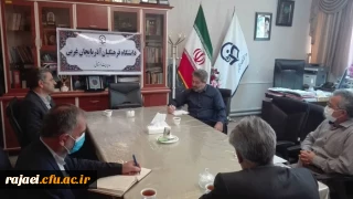 دیدار سرپرست دانشگاه فرهنگیان استان آذربایجان غربی با رئیس و معاونین آموزش پرورش شهرستان نقده