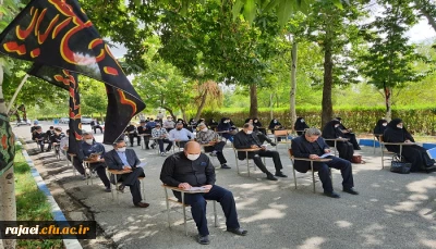 مراسم عزاداری سرور و سالار شهیدان امام حسین (ع) و یاران باوفایش با حضور مسئولین، اساتید، کارکنان و جمعی از دانشجویان در محوطه دانشگاه فرهنگیان استان آذربایجان غربی برگزار شد